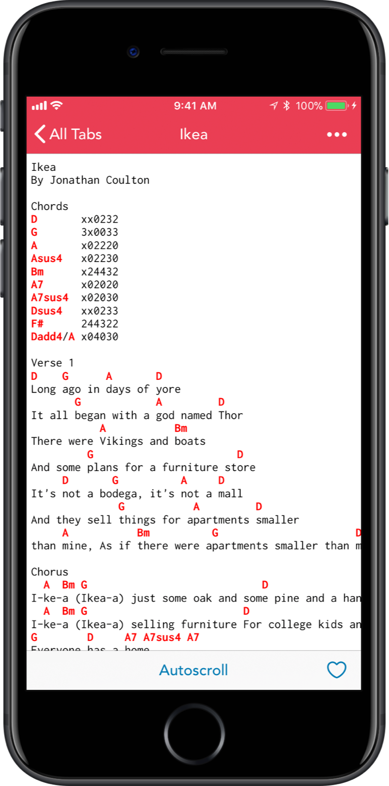 Practice Book iPhone Song Screenshot